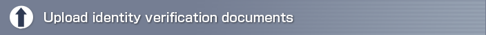 Upload identity verification documents